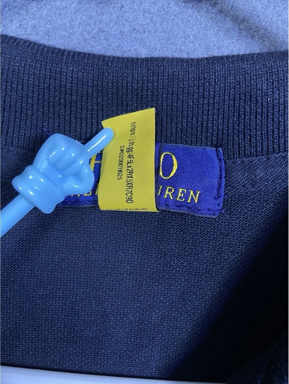 Polo Ralph Lauren Shirt Boys XL 18-20 Navy Pony Preppy Heritage Uniform Rugby